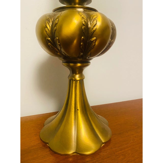 Bronze 1950s Rembrandt Lamps Masterpieces, Solid Bronze, With Original Tags, a Pair For Sale - Image 8 of 13