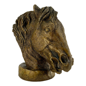 Vintage Mustang Bust