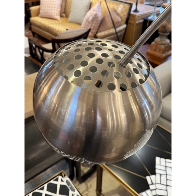 Mid Century Modern Arching Floor Lamp For Sale - Image 10 of 17