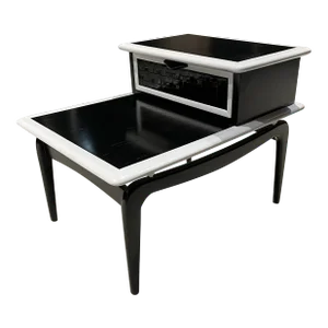 Mid-Century Modern Lane ‘Perception’ Nightstand Newly Lacquered