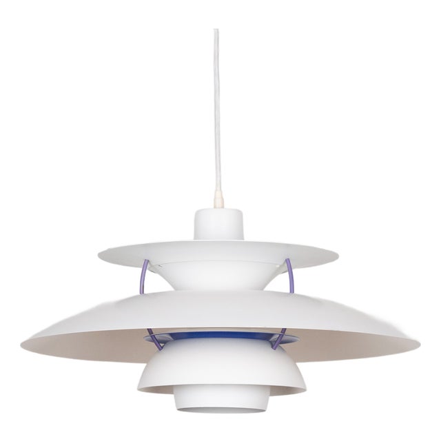 Vintage Danish PH5 Lamp by Poul Henningsen for Louis Poulsen, 1980s For Sale