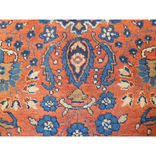 Nashville Vintage Persian Tabriz Rug 4'5" x 6'3" Chairish