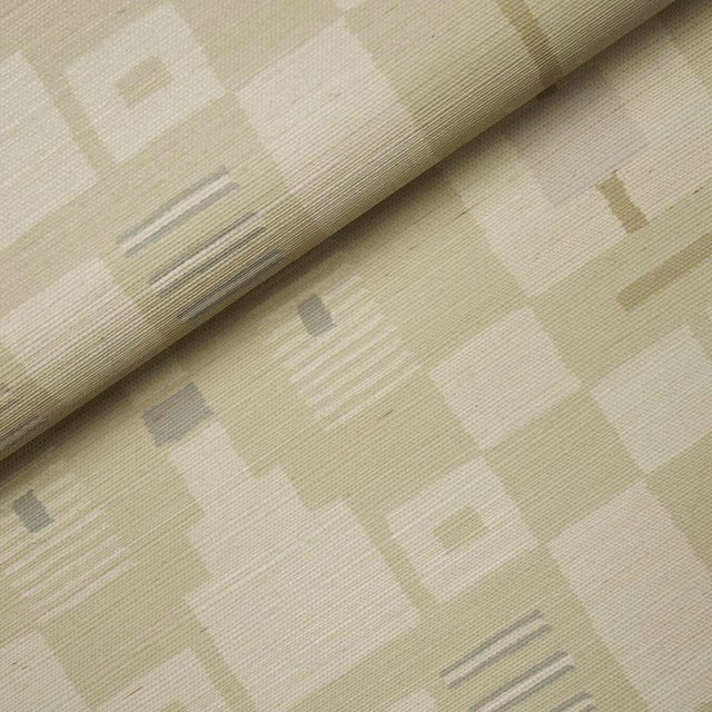 Schumacher Schumacher X A Rum Fellow Periscope Sisal Wallpaper In Neutral For Sale - Image 4 of 4