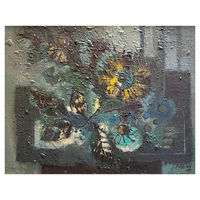 Frank Chabry, Still Life No. 2, Oil on Canvas For Sale