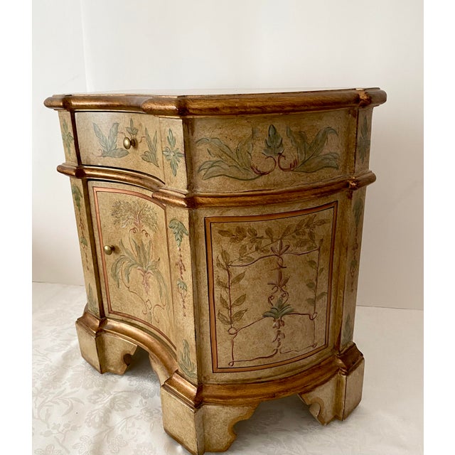 Late 20th Century Vintage Hand Carved and Hand Painted Jewelry/Collector/Trinket/ Box Excellent Mint Condition For Sale - Image 5 of 14