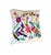 Mexican Otomi Embroidery Textile Pillow 16" W For Sale In New York - Image 6 of 8