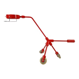 Red Dog Kila Table Lamp on Wheels by Harry Allen for Ikea, 2000s For Sale