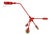 Red Dog Kila Table Lamp on Wheels by Harry Allen for Ikea, 2000s For Sale