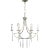 Ella 6-Light Classic Candle Chandelier For Sale