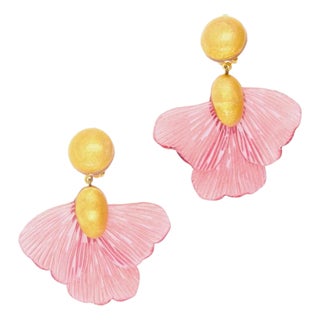ELISE, Pendant earrings, Rose, Stud For Sale