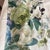 Homage to Rose Cummings Hazelton House Hand Printed Floral Linen Fabric- 2 1/2 Yards For Sale - Image 4 of 6