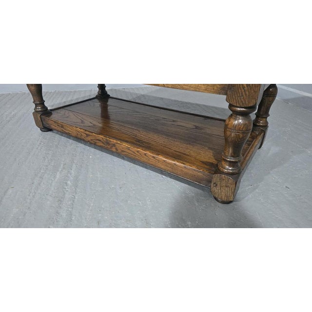 Plank Coffee Table in Oak For Sale - Image 4 of 8