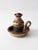 Late 20th Century Vintage Handmade Studio Pottery Oil Lamp For Sale - Image 5 of 13
