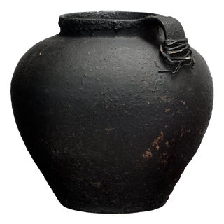 Antique Earthenware Pot from Moldova, 1850s For Sale