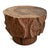 Lychee Swirl Carved Side Table For Sale - Image 10 of 12