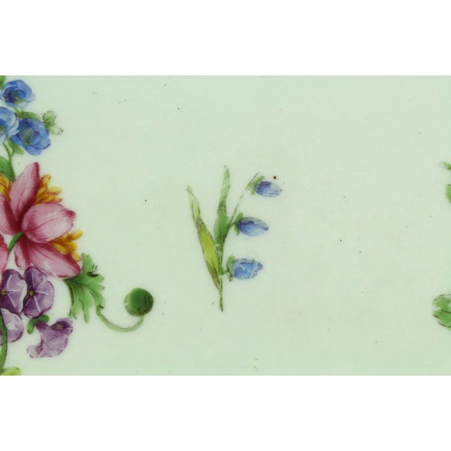 Mid 18th Century 1751-1753 Sevres Soft Paste Porcelain Plate, Signed #1 For Sale - Image 5 of 13