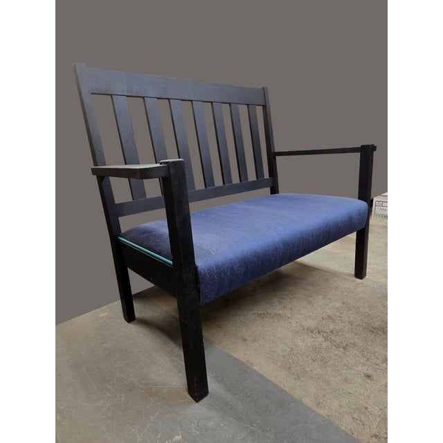 This updated antique hall bench is handcrafted, made of oak, and features timeless design. Its emphasis on simplicity is...