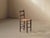 French Folk Art Wood and Rush Chair, 1900s For Sale - Image 14 of 14