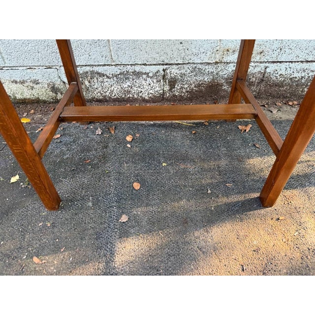 Antique Victorian Style Burled Wood Spool Table For Sale - Image 14 of 14