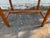 Antique Victorian Style Burled Wood Spool Table For Sale - Image 14 of 14