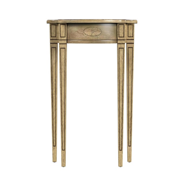 This Pembroke-inspired console is highly elegant, yet unpretentious. Ideal for small spaces - in a hallway, foyer or...