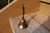 Vtg Heavy Solid Brass School Bell w Embossed Figural OWL Shape Handle Wear consistent w age. See patina and specific...