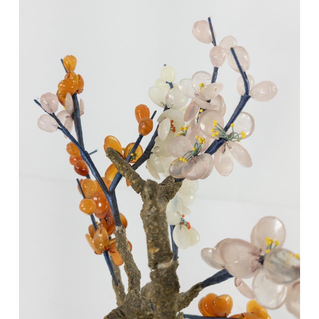 Vintage Chinese Jade Tree With Cloisonne Planter Chairish