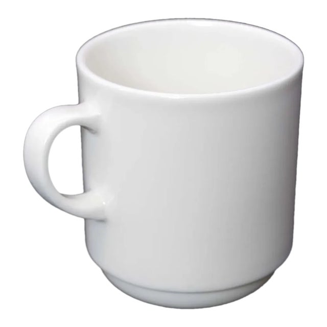 Waldorf Astoria Fortessa Fortaluxe Superwhite Coffee Cup For Sale