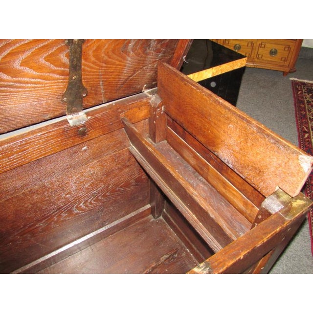 Antique Renaissance Chest in Oak, Cologne, 1630s For Sale - Image 14 of 16