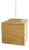 Early Mid-Century Isamu Noguchi 45x Akari Ceiling Lamp Pendant by Ozeki & Co, Japan, 1970s For Sale