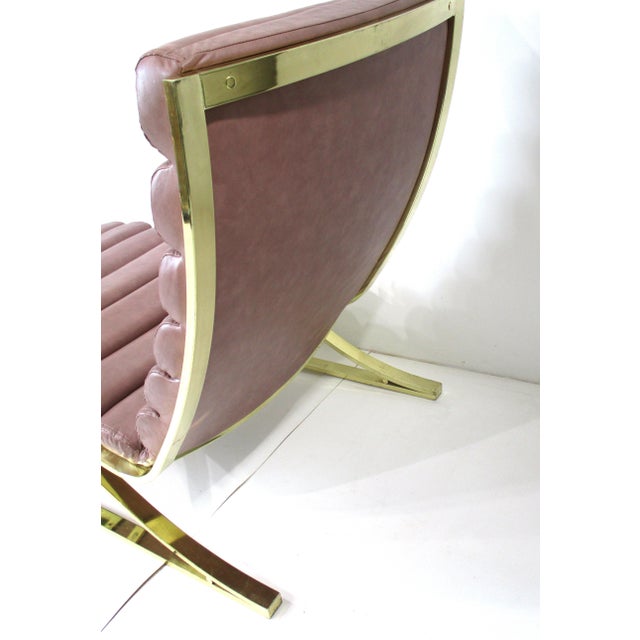 2 Pc. Lounge Chair With Ottoman by Dia Design Institute of America For Sale - Image 10 of 14