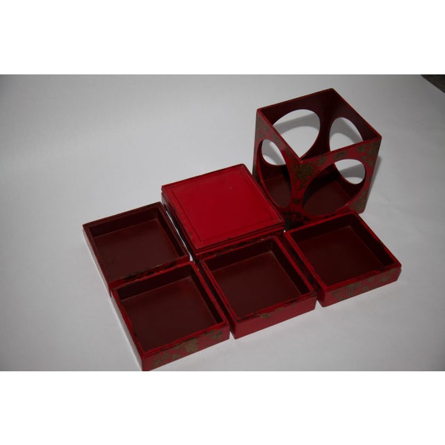 Chinese Early 20th Century Asian Lunch Box For Sale - Image 3 of 5