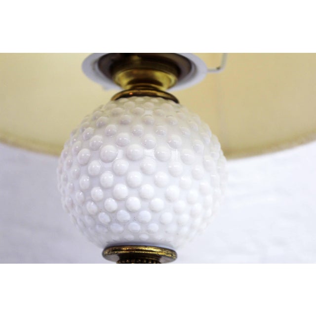 Mid-Century Glass Table Lamp, 1950s For Sale - Image 10 of 12