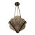 1920s French Art Deco Pendant Chandelier Signed by Atelier Petitot For Sale