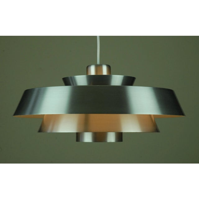 1960s Nova Pendant Lamp by Jo Hammerborg for Fog & Mørup, Denmark 1960s For Sale - Image 5 of 14