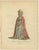 Jefferys, Habit of a Lady of Livonia in 1577, Hand Colored Jefferys Costume Plate, 1757, Engraving For Sale - Image 3 of 8
