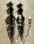 Vintage Mirrored Glass Sconces - Pair For Sale - Image 12 of 12