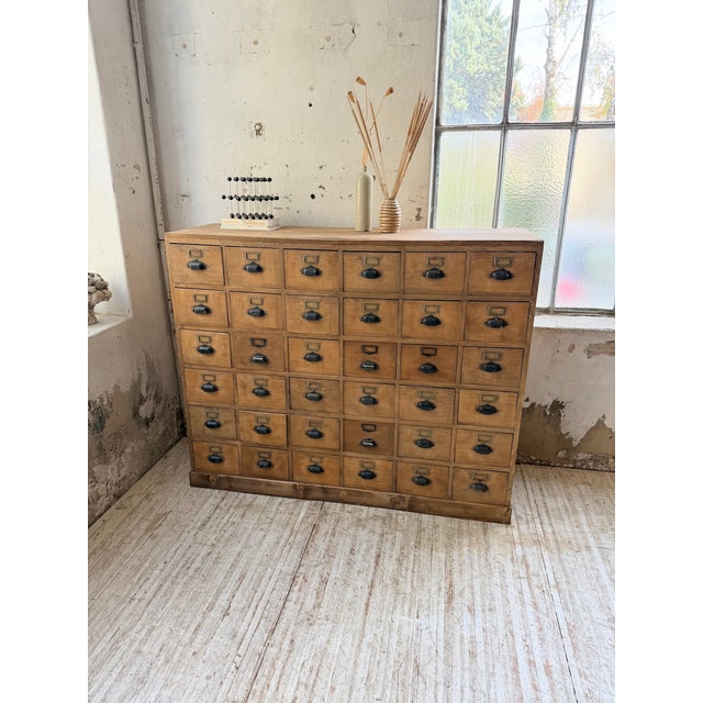 Vintage Pine Trade Sideboard, 1950s For Sale - Image 3 of 18