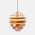 Mid-Century Modern 1950s Model 1231 Copper Pendant by Stilnovo For Sale - Image 3 of 6