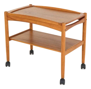 Trolley with Loose Tray by Poul Hundevad