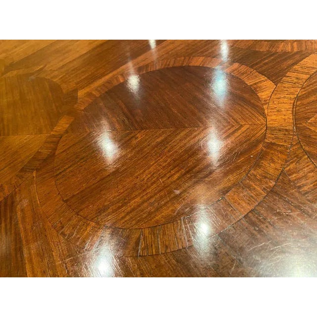 19th Century French Louis XV Kingwood, Tulipwood and Ormolu Chest of Drawers For Sale - Image 11 of 16