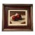 Mid 20th Century Apple Still Life by Alzada Knutson. Oil on Masonite. For Sale