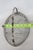 1960s Mayell Queen Anne Divided Glass Dish on Footed Silver Plated Handled Stand For Sale - Image 10 of 15
