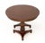 Brown Regency Style Twin Pedestal Extending Dining Table For Sale - Image 8 of 11