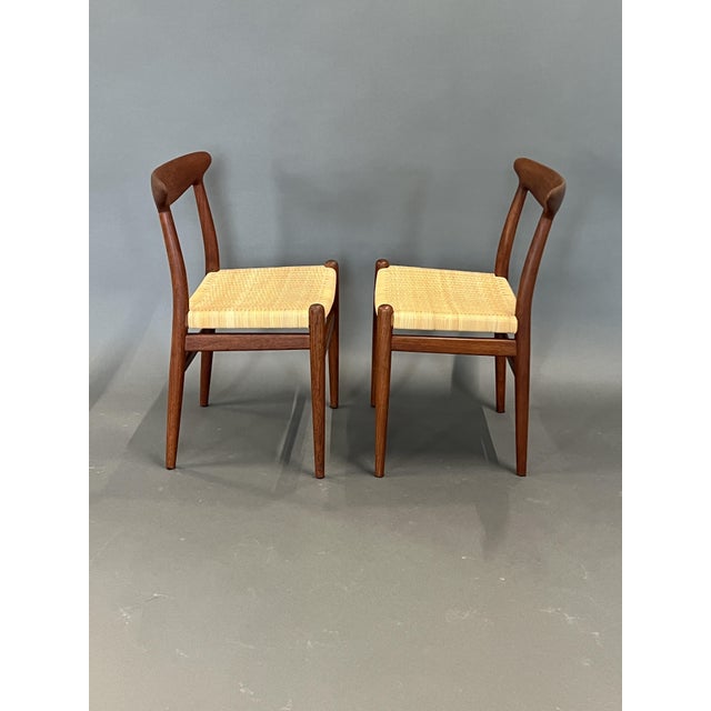Vintage chairs model w2 by hans j. Wegner for c.m. Madsen, set of 2, in flawless conditions. designed 1950 to 1959 i have...