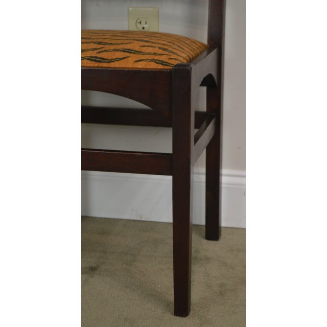 Gustav Stickley Harvey Ellis Antique Mahogany Set 8 Dining ...