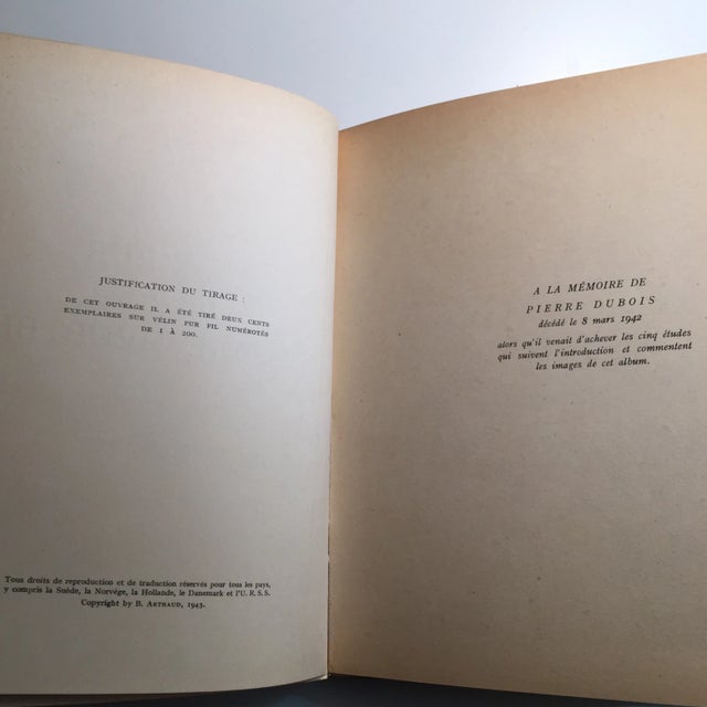 French Country 1943 Au Coeur De La Picardie Meurtrie Scarce Book For Sale - Image 3 of 11