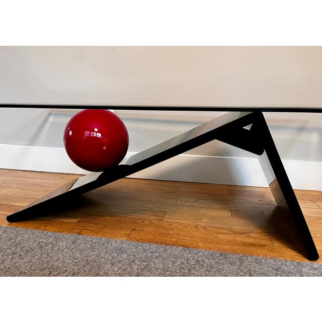 1980s Memphis Design Style Coffee Table, circa 1980 For Sale - Image 5 of 11