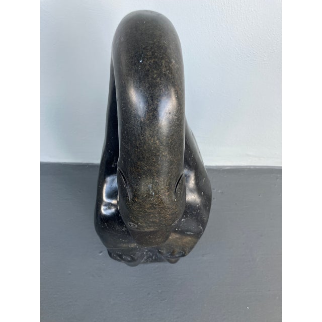 Rare Large Shona Sculpture Attributed to Jonathan Mhondorohuma For Sale - Image 12 of 17