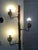 Vintage Mid Century Modern Gold Brown Tension Pole Lamp For Sale - Image 4 of 17